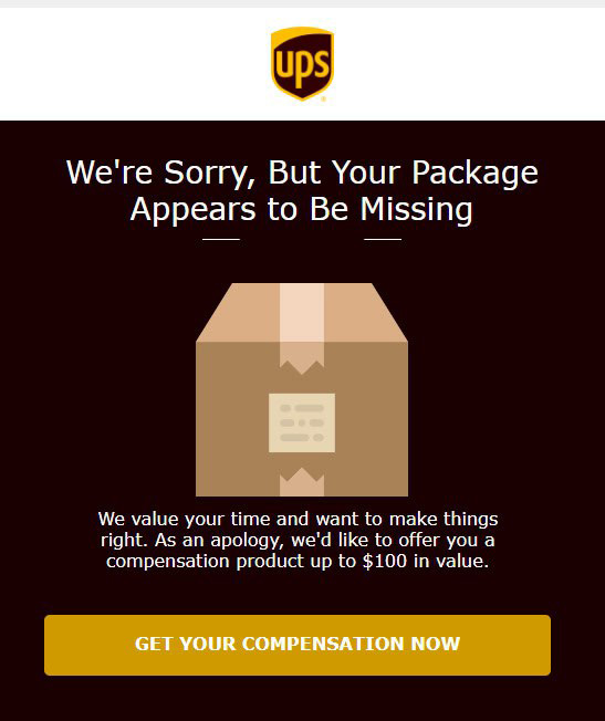 We're Sorry, But Your Package Appears to Be Missing